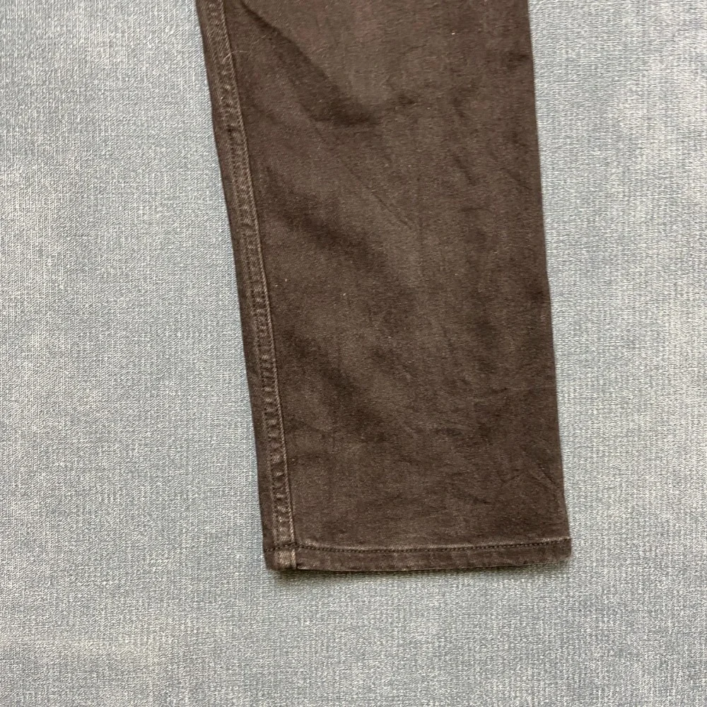 Allsaints Cigarette Jeans 36W Black Denim Cotton Skinny Leg 5 Pockets Dark Wash